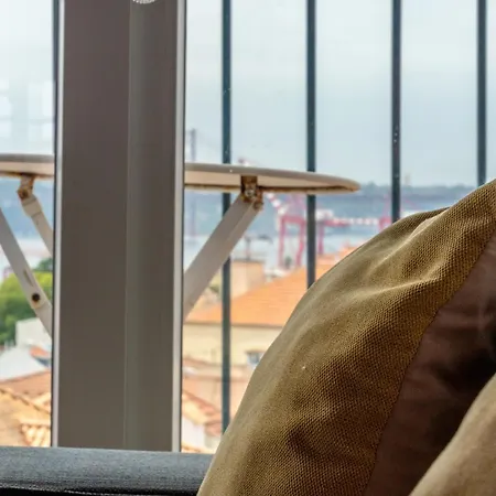 Charming Meio à Lapa Iii Amazing Terrace View