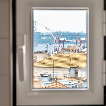 아파트 Charming Meio A Lapa Iii Amazing Terrace View