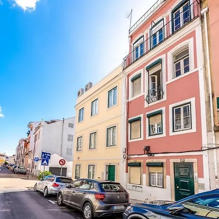Апартаменты Charming Meio A Lapa Iii Amazing Terrace View *