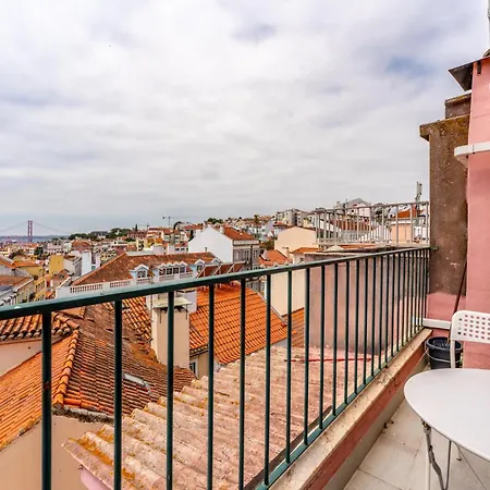 Charming Meio à Lapa Iii Amazing Terrace View *