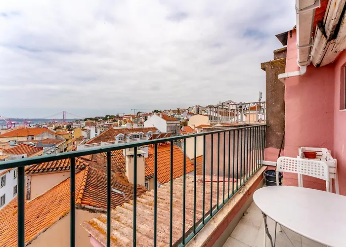 Charming Meio A Lapa Iii Amazing Terrace View *
